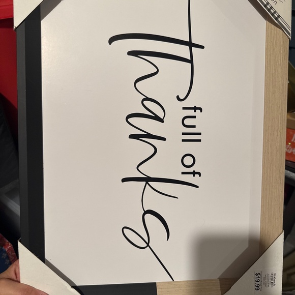 Thanksgiving sign - Picture 2 of 2